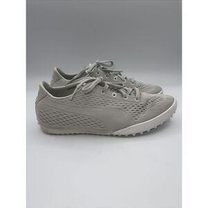 Women's PUMA Monolite Cat EM Spikeless Golf Shoes Gray/Violet‎ Size 7